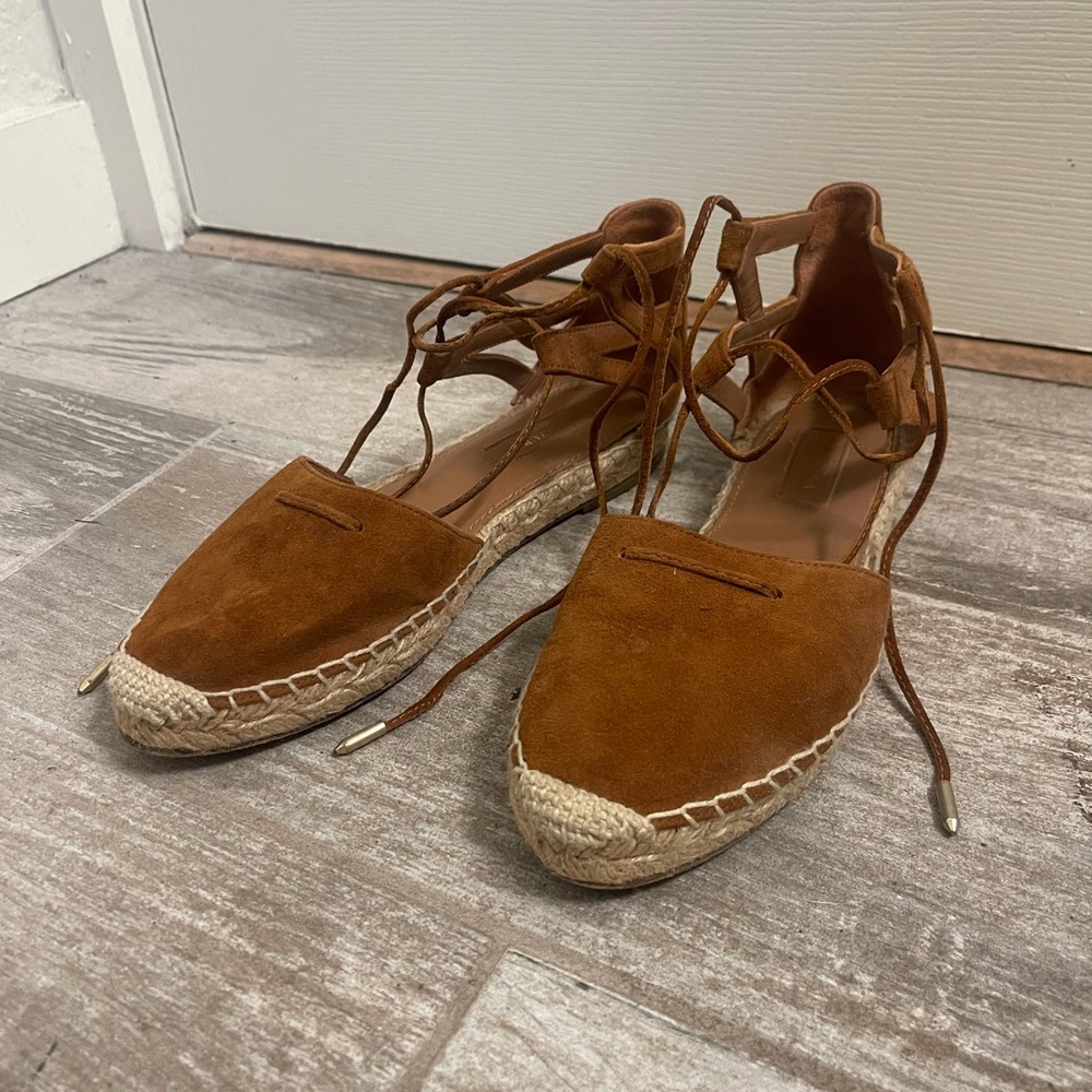 Aquazzura Belgravia suede espadrilles - 35.5